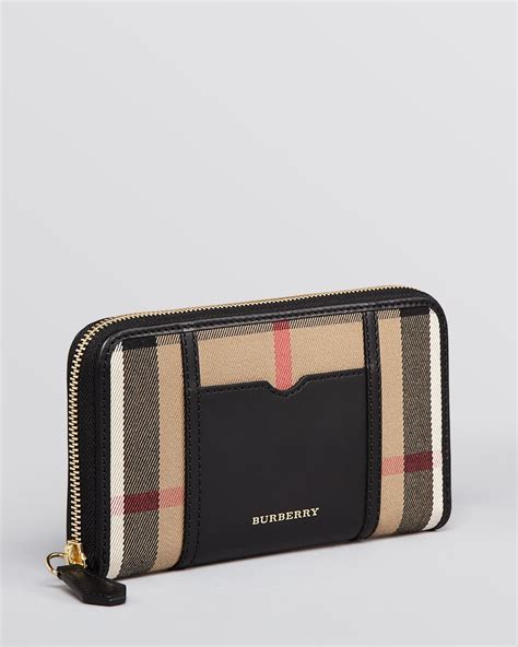 womens burberry red wallet|Burberry zipper wallet.